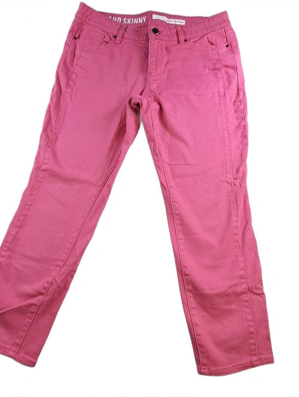 DKNY Jeans Soho Skinny Pink Women's Jeans Size 10P